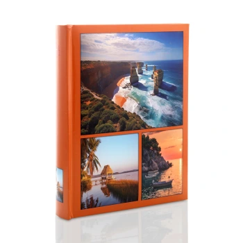 Album wsuwany Island New Pomarańczowy (200 zdjęć 10x15)